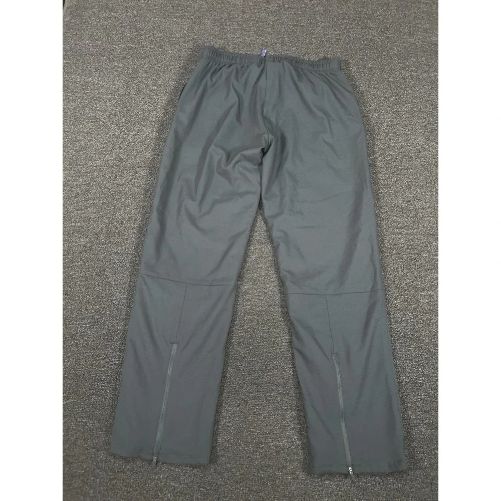 Nike Clemson Tigers Sweatpants Men's Medium Gray Lined Drawstrings Embroidered